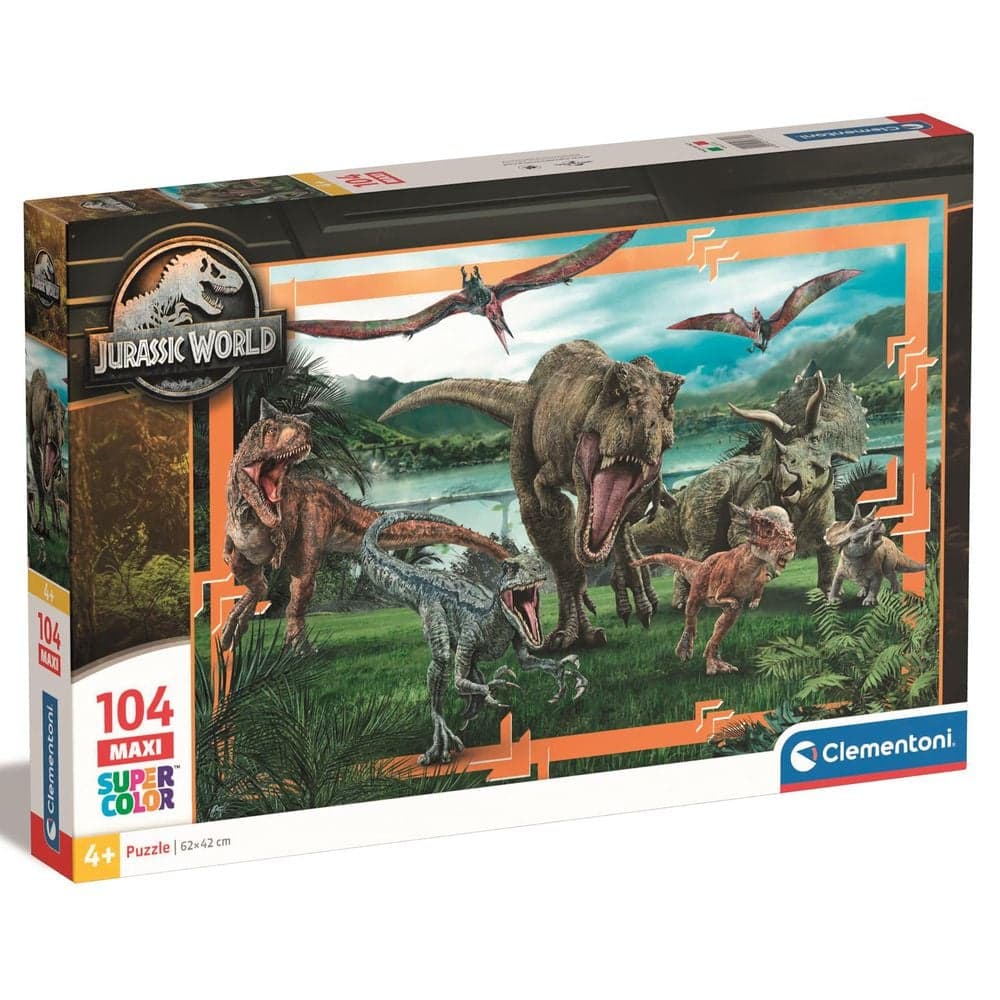 Пазл Clementoni Maxi Jurassic World 104ел 23770