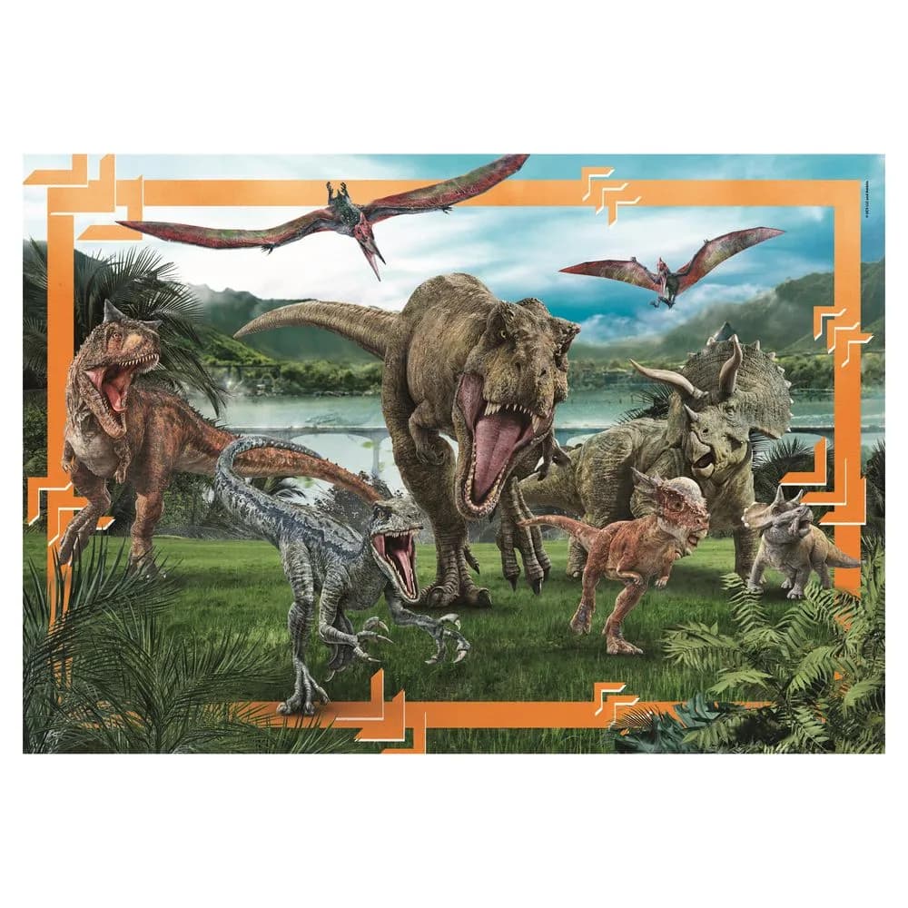 Пазл Clementoni Maxi Jurassic World 104ел 23770 фото 2
