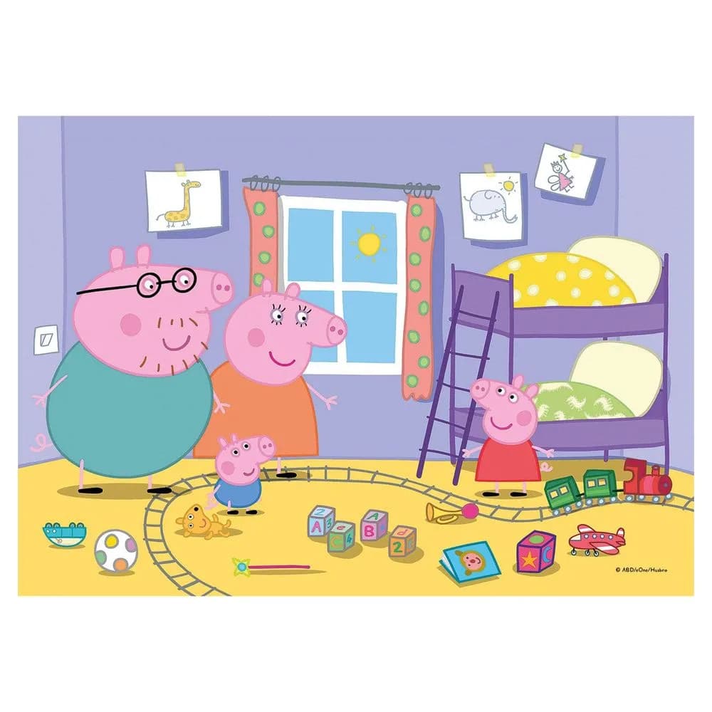 Пазл 2в1 Clementoni Peppa Pig 2*20ел 24778 фото 3