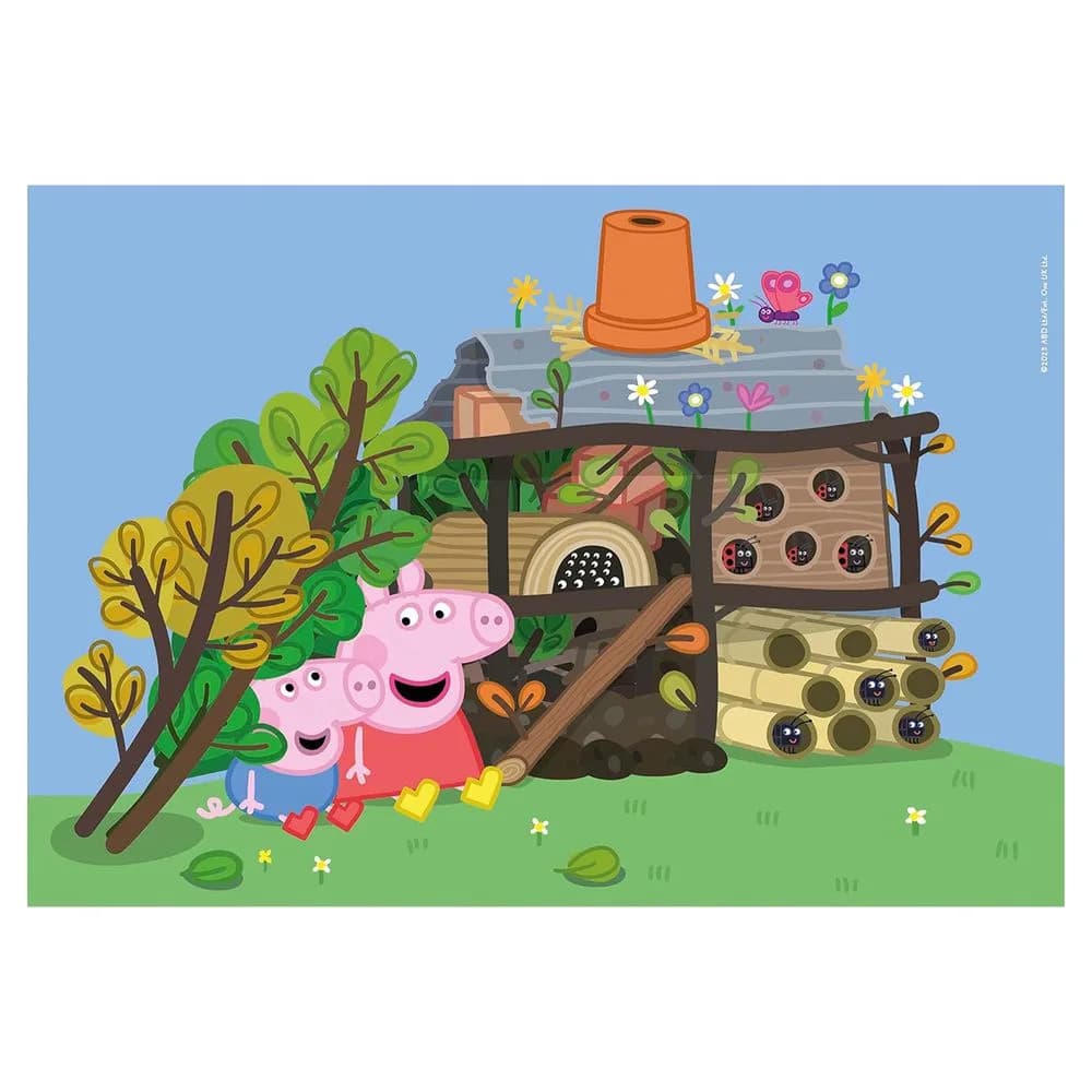 Пазл 2в1 Clementoni Peppa Pig 2*60ел 21622 фото 2