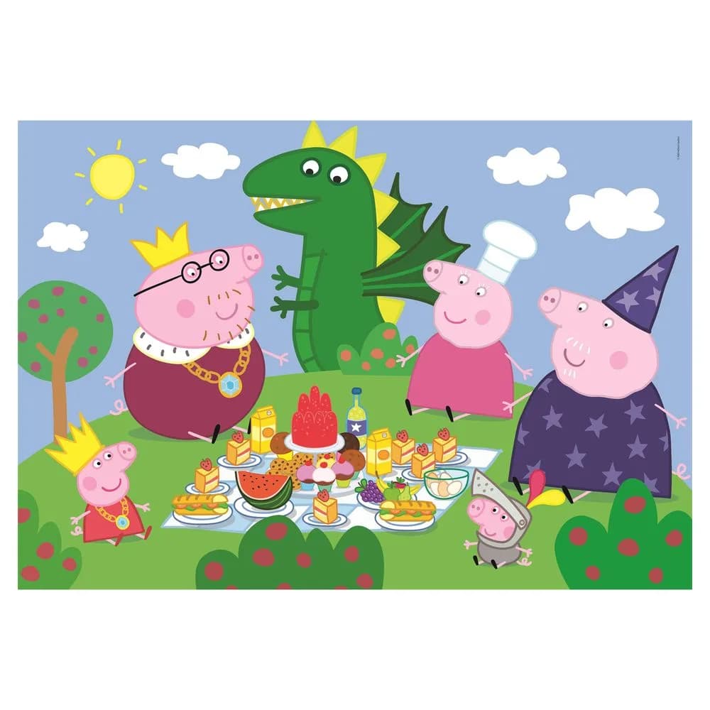 Пазл 2в1 Clementoni Peppa Pig 2*20ел 24778 фото 2