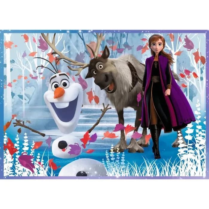 Пазл Trefl 4в1 Frozen Подорож у невідоме 34323 фото 3