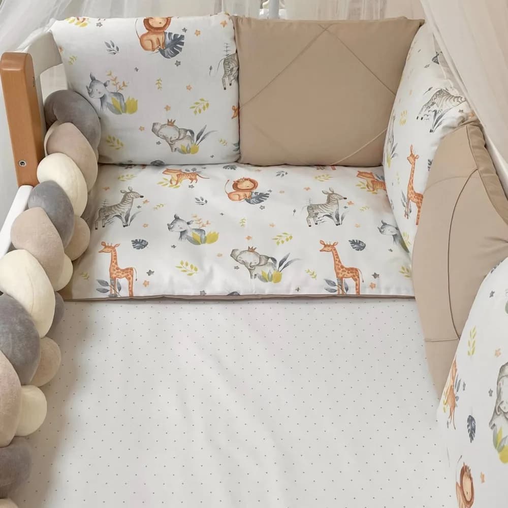 Постільний комплект Маленька Соня Happy night Джунглi 6од 02107338 фото 6