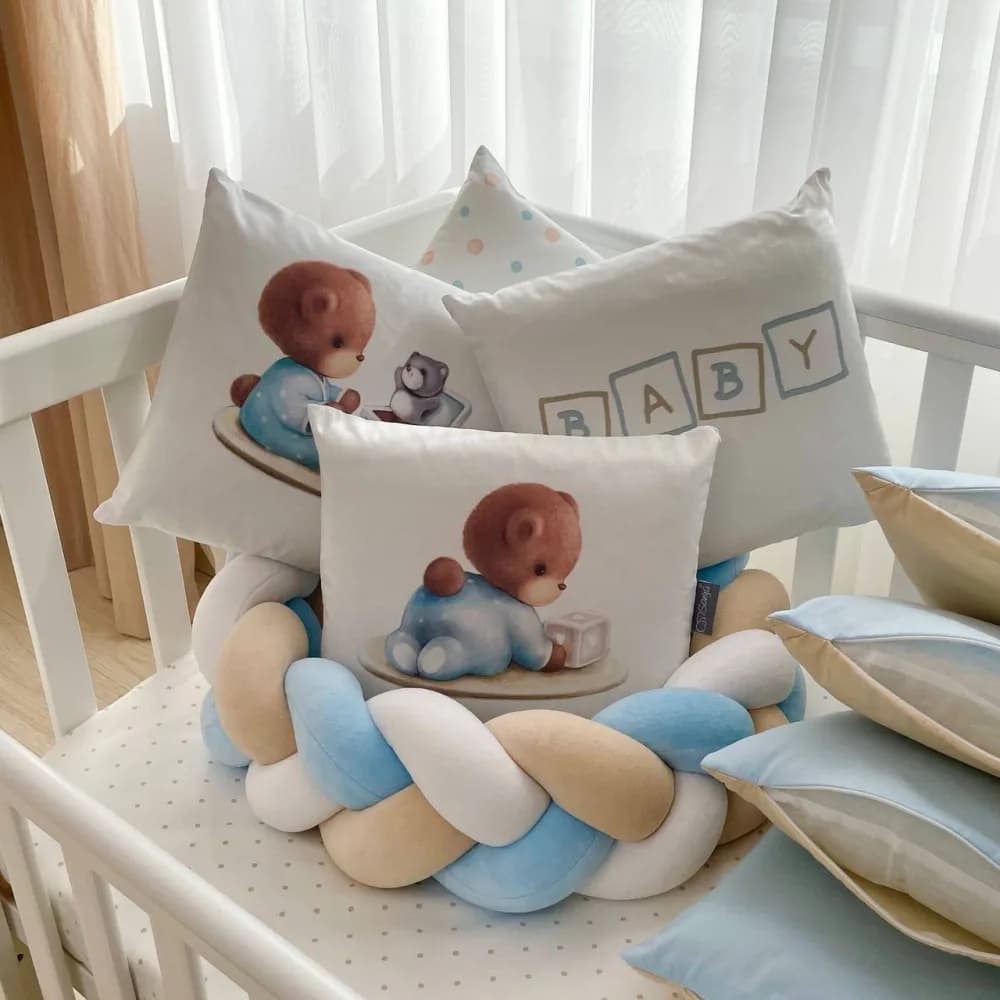 Постільний комплект Маленька Соня Арт Дизайн Baby Teddy 6од 0239107 фото 3