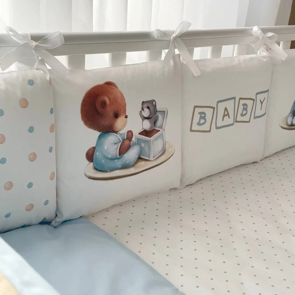 Постільний комплект Маленька Соня Арт Дизайн Baby Teddy 6од 0239107 фото 4