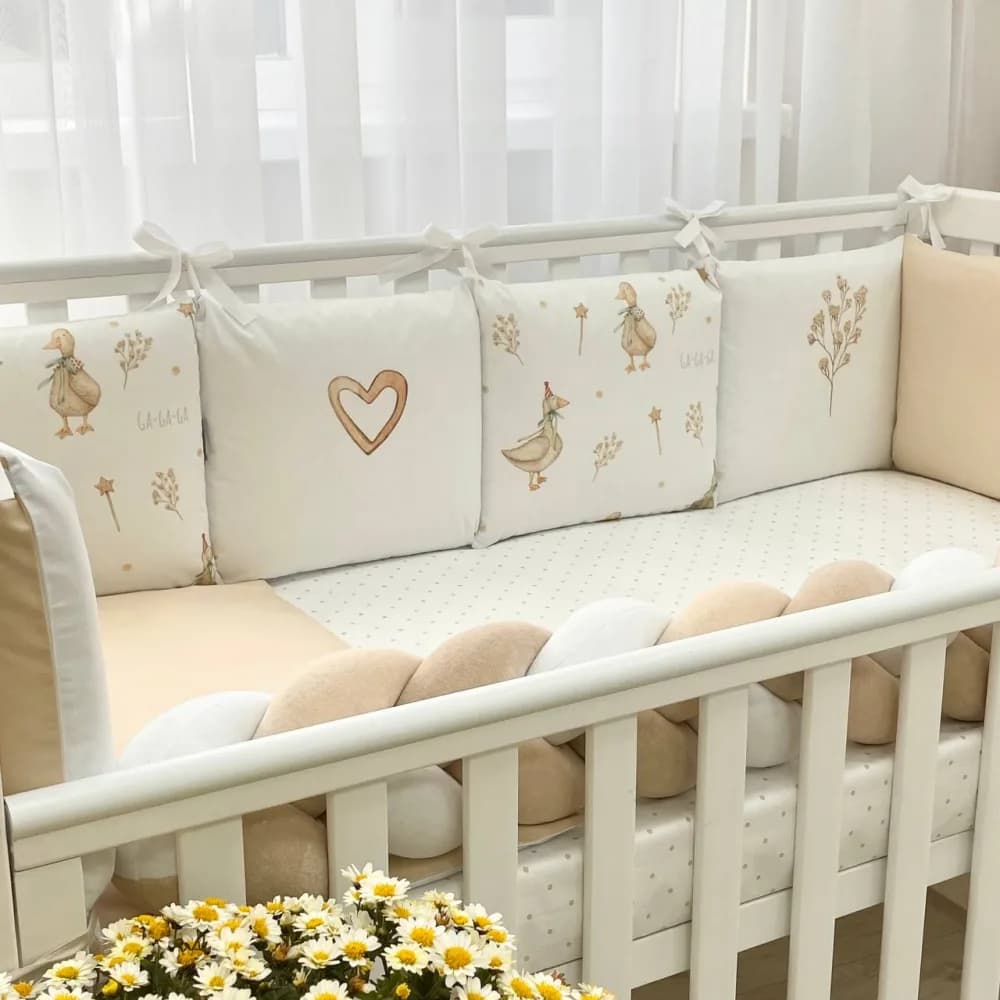 Постільний комплект Маленька Соня Арт Дизайн Гусики 6од 0239315 фото 4