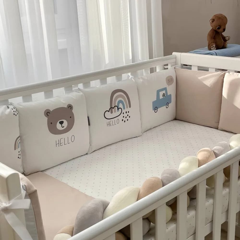 Постільний комплект Маленька Соня Арт Дизайн Hello Bear 6од 023933 фото 2