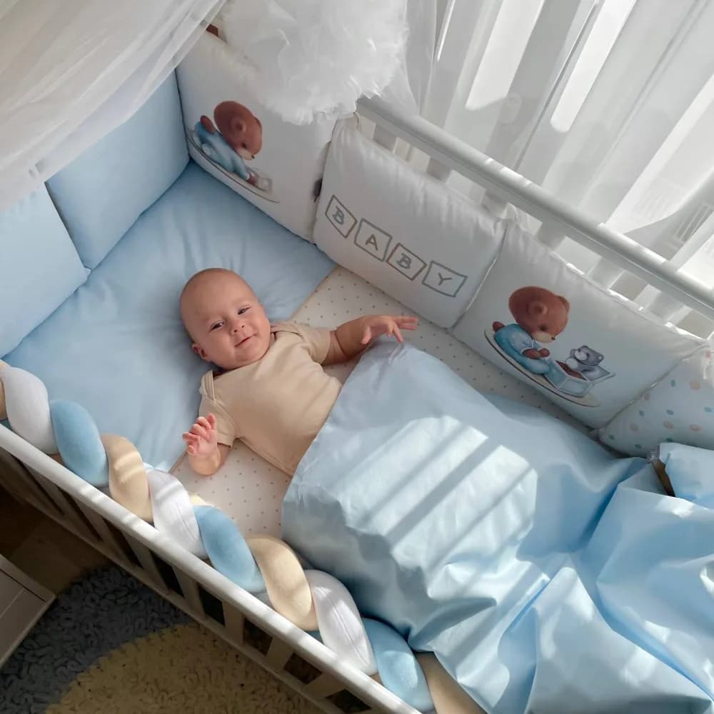 Постільний комплект Маленька Соня Арт Дизайн Baby Teddy 6од 0239107 фото 6