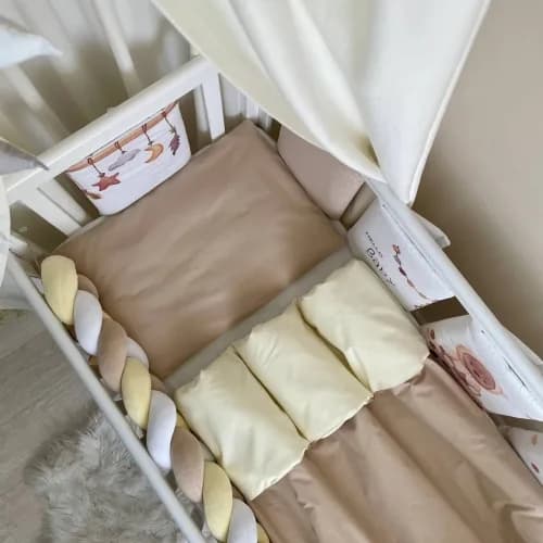 Постільний комплект Маленька Соня Мозаїка Ведмедик з кіскою 6од 023065К фото 3
