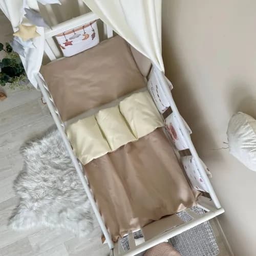 Постільний комплект Маленька Соня Мозаїка Ведмедик 6од 023065 фото 2