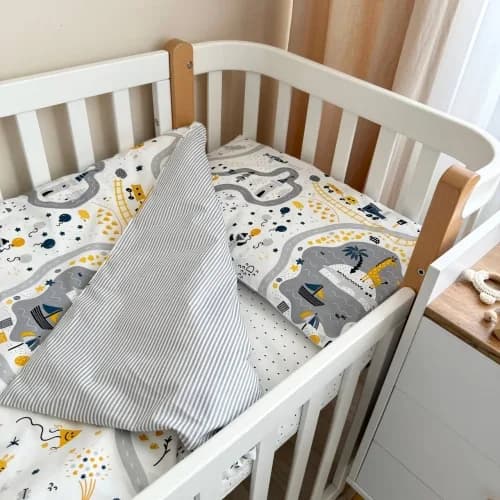 Змінний комплект Маленька Соня Baby Mix Залізна дорога 3од 0391851 фото 3
