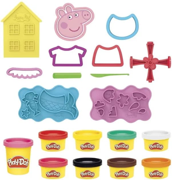 Набір для ліплення Play-Doh Свинка Пеппа: стильний сет F1497 фото 3