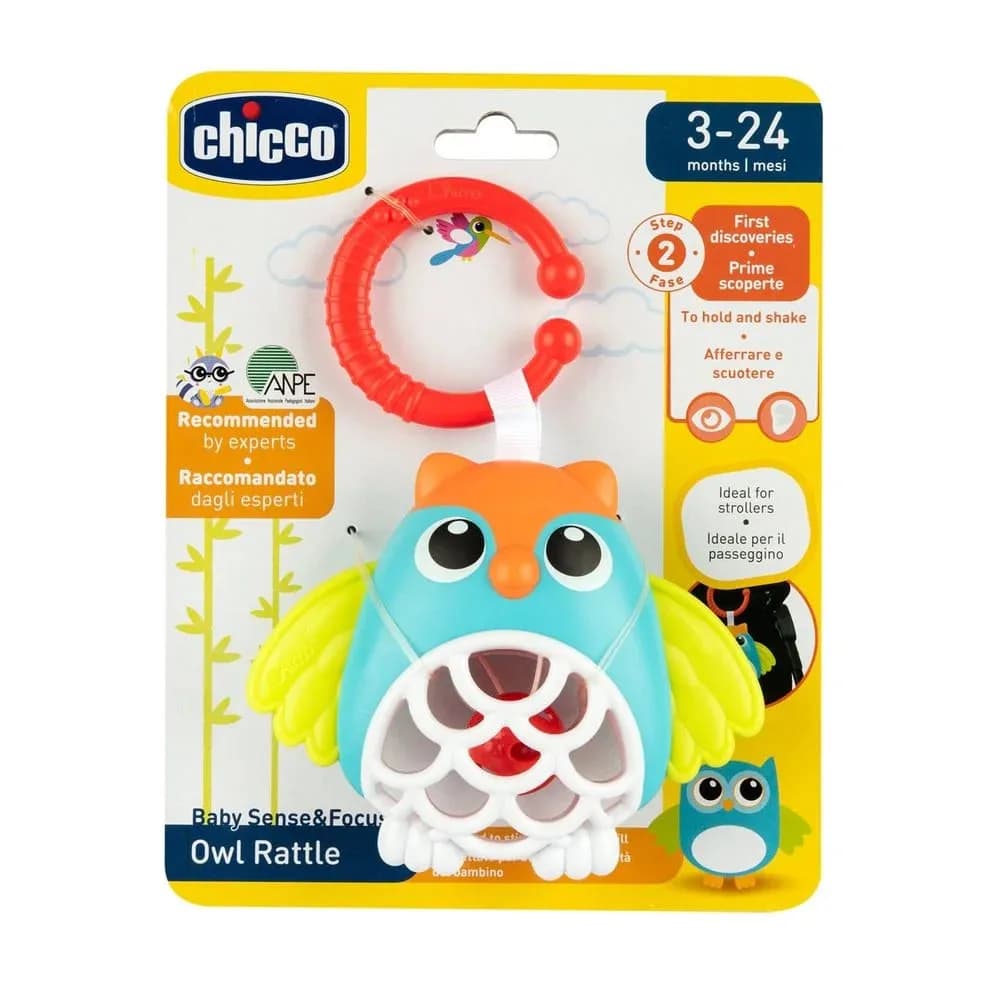 Брязкальце Chicco Сова 11590.00 фото 3