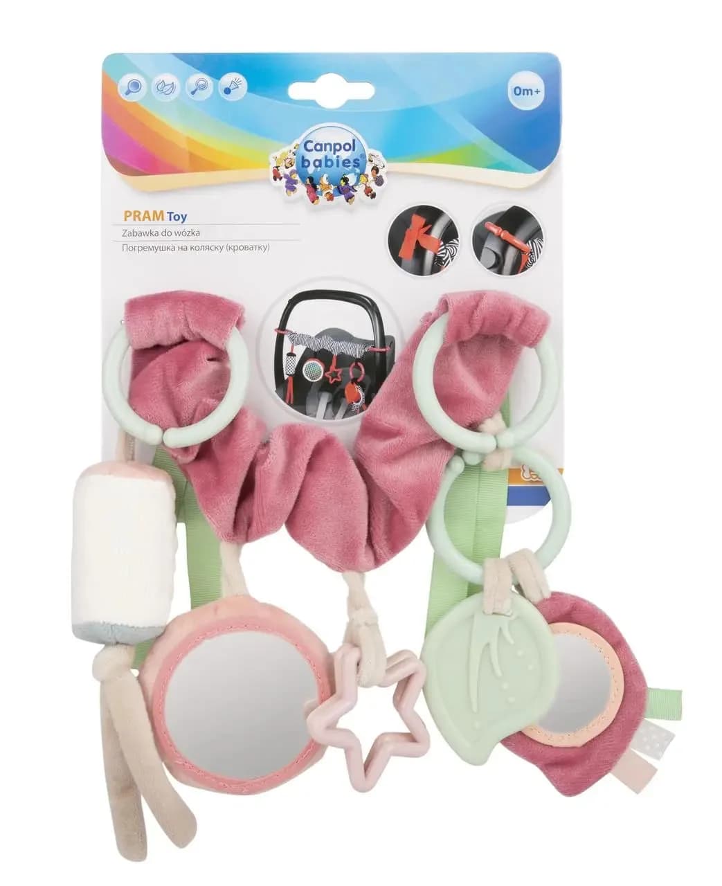 Підвіска Canpol Pastel Friends 68/072_pin фото 2