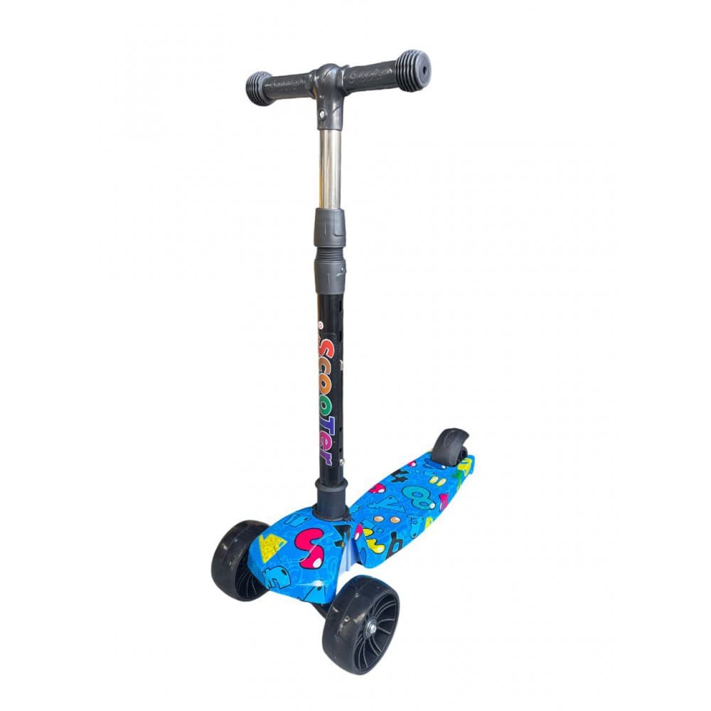 Самокат 3-х колісний Adbor Scooter 216 blue C216SB