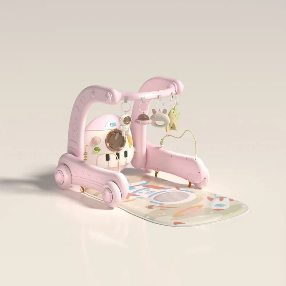 Ходунки Beruty Baby Activity S-618Р pink фото 2