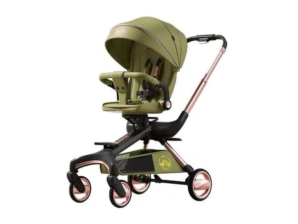Коляска прогулянкова Beruty Spaсe BBTL-08OL olive/gold фото 2