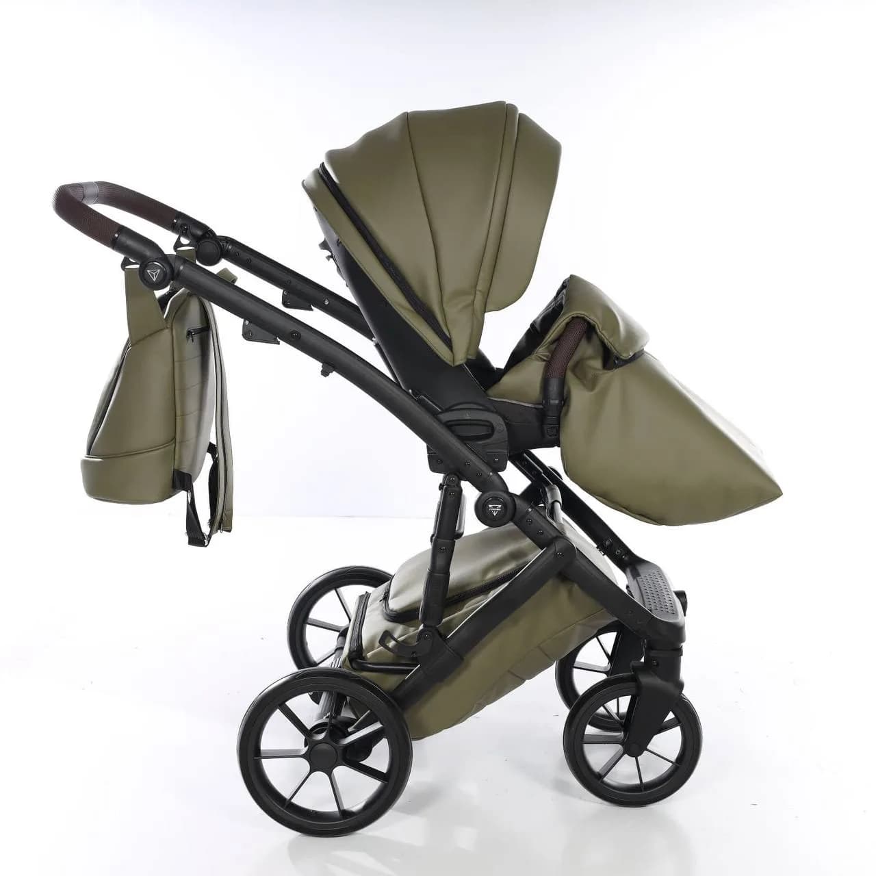 Коляска універсальна 2в1 Junama Space Eco New 03 J-SpEN-03 Khaki фото 5
