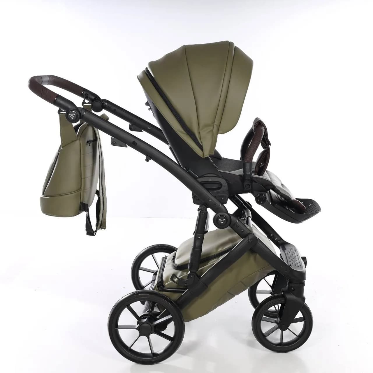 Коляска універсальна 2в1 Junama Space Eco New 03 J-SpEN-03 Khaki фото 7