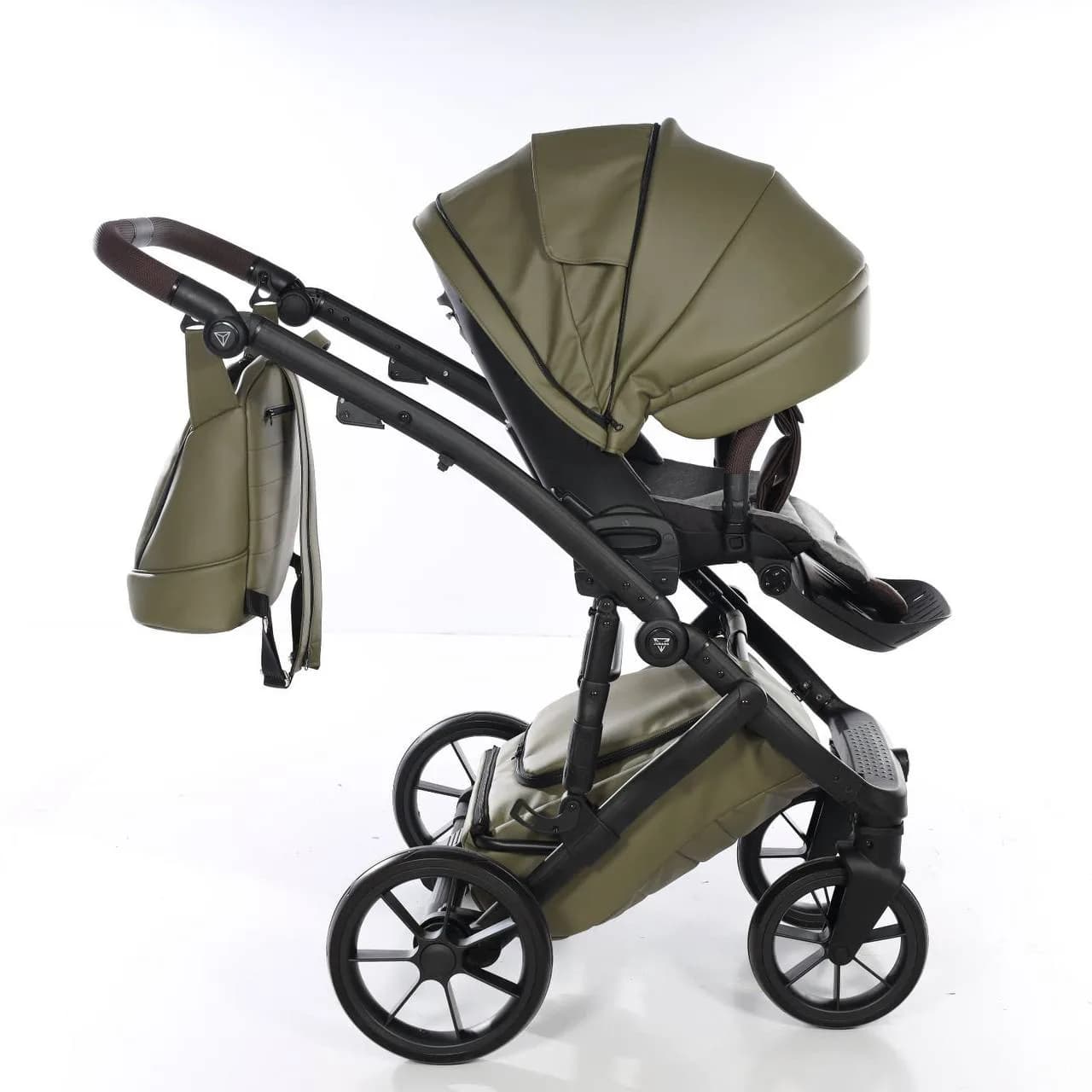 Коляска універсальна 2в1 Junama Space Eco New 03 J-SpEN-03 Khaki фото 6