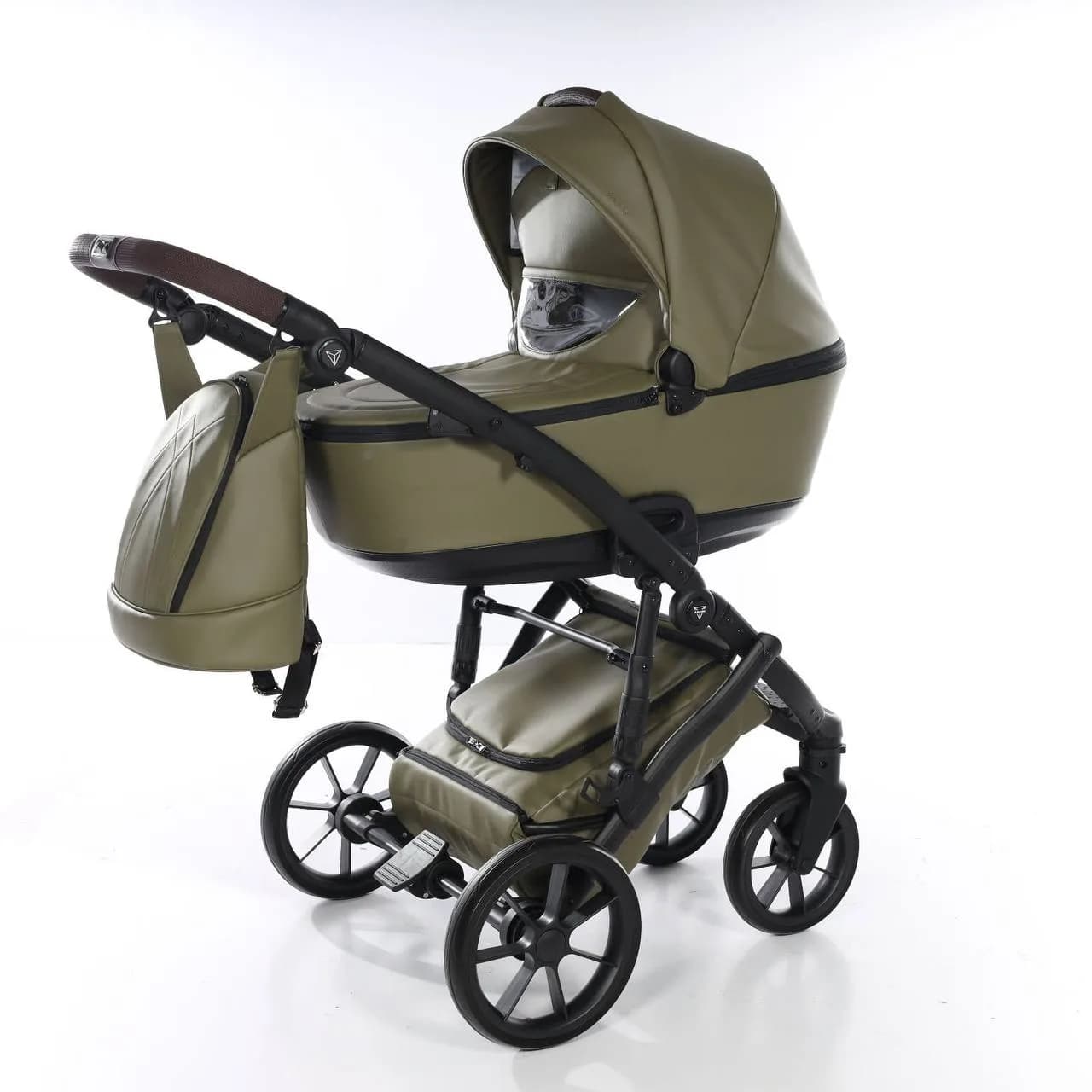 Коляска універсальна 2в1 Junama Space Eco New 03 J-SpEN-03 Khaki фото 2
