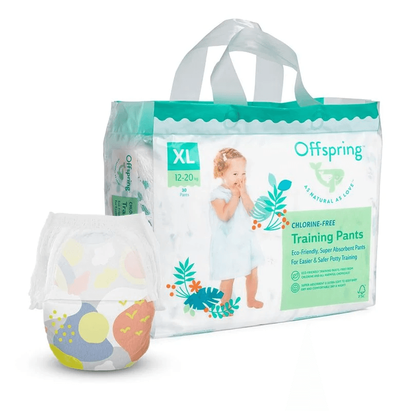 Підгузники-трусики Offspring XL 30шт DP-OI-FAP-XL30P-SKY