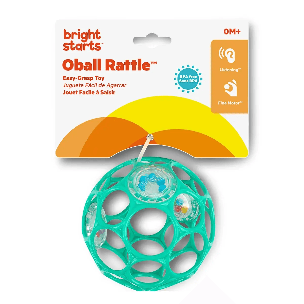 Брязкальце Bright Starts Oball Rattle 11486