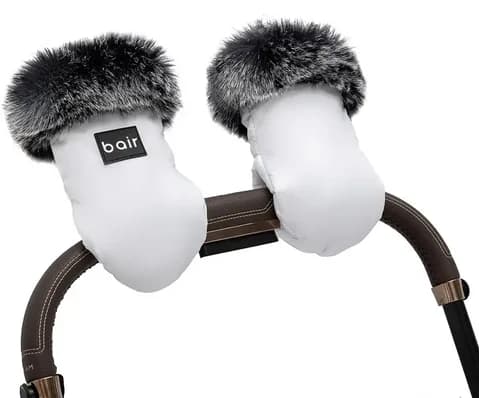 Рукавиці на коляску Bair Northmuff 680673 white swan фото 2
