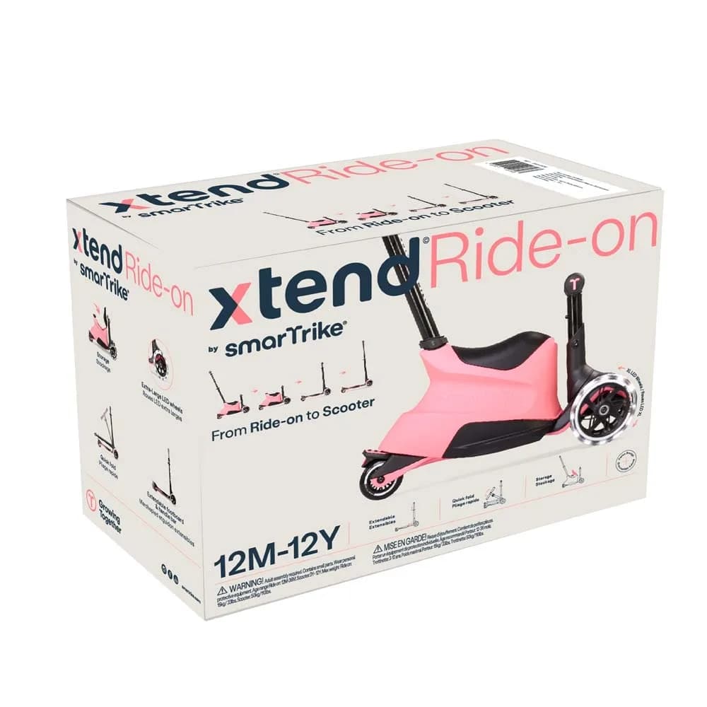 Самокат 3-х колісний smarTrike Xtend Plus Ride On 2401306 Salmon фото 11