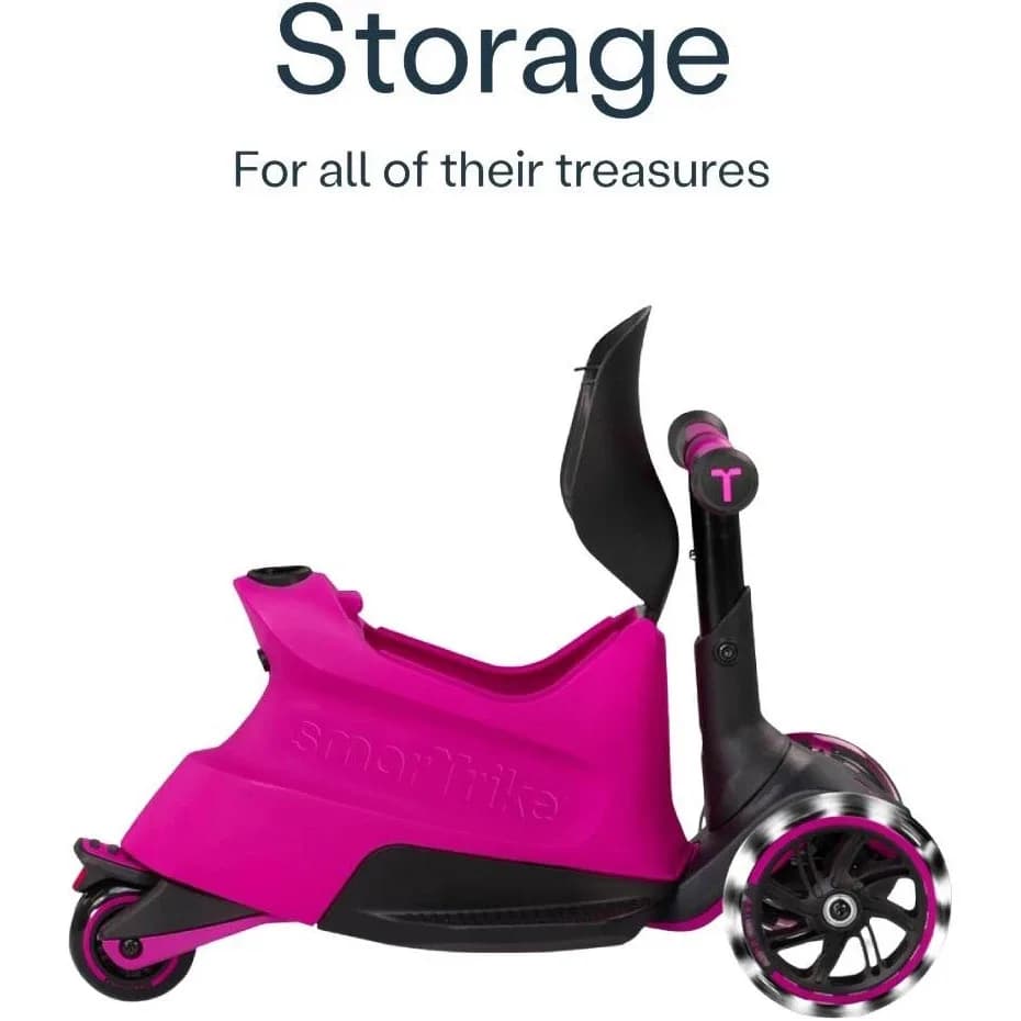 Самокат 3-х колісний smarTrike Xtend Ride-on 2401301 Pink фото 3