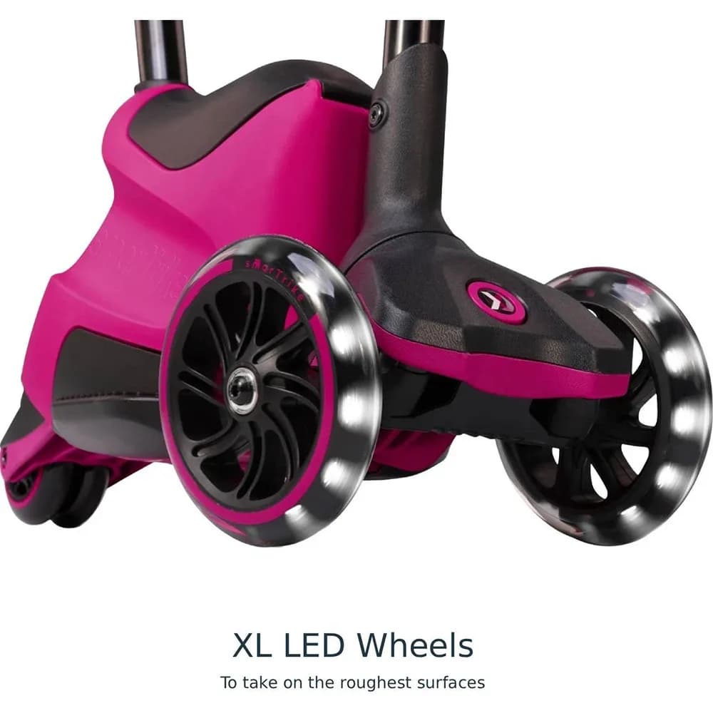 Самокат 3-х колісний smarTrike Xtend Ride-on 2401301 Pink фото 8