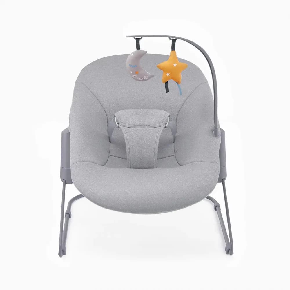 Шезлонг-гойдалка Kinderkraft Calmee KBCALM00GRY0000 Grey фото 4