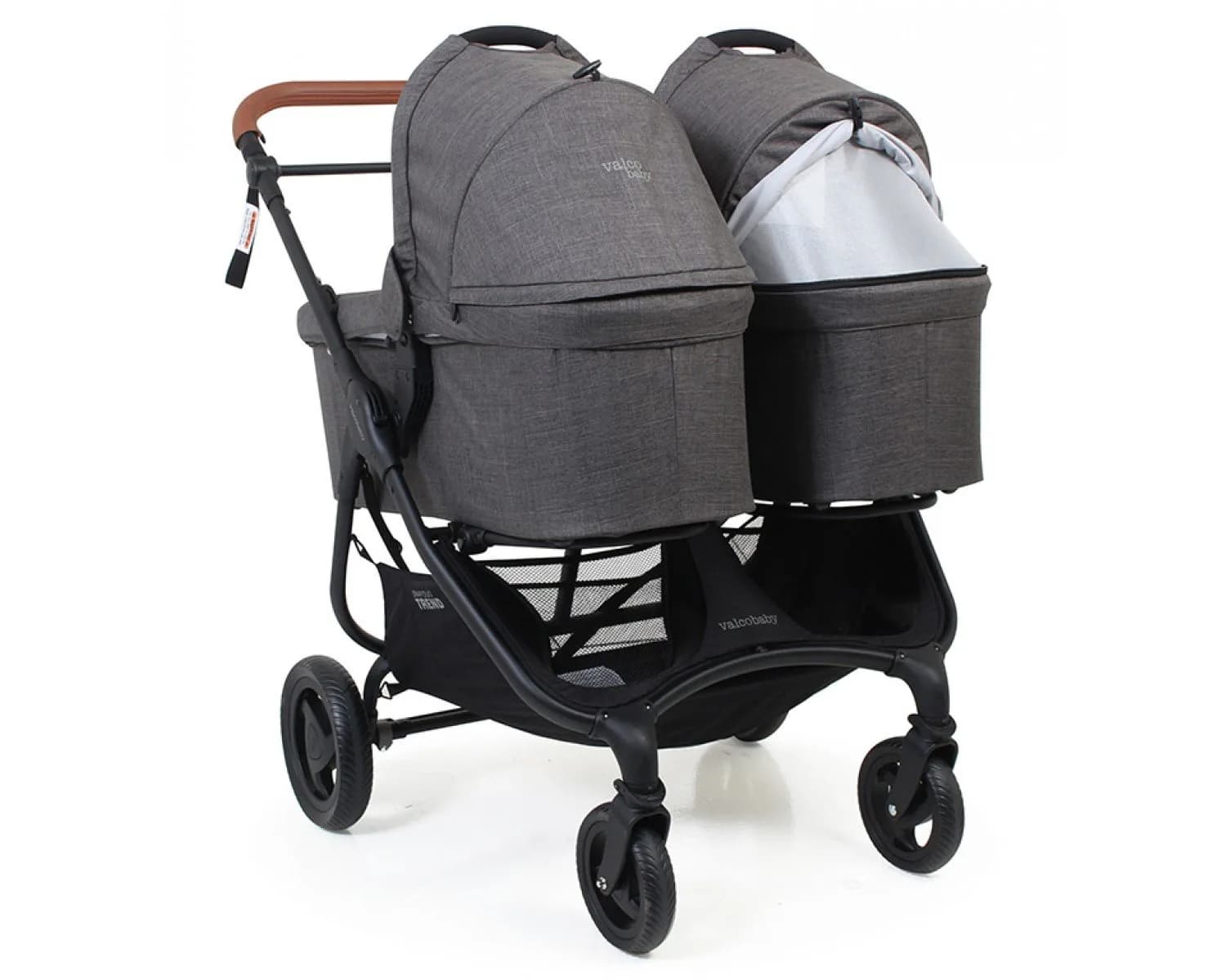 Люлька Valco baby External Bassinet для Snap Duo Trend / Charcoal 9935 фото 3