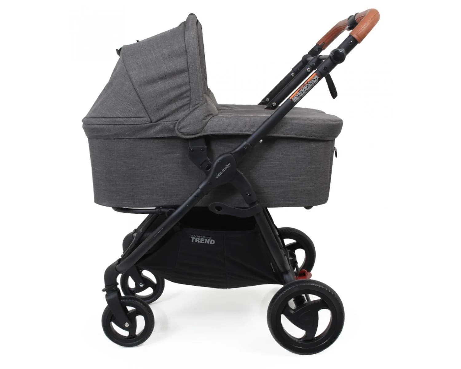 Люлька Valco baby External Bassinet для Snap Duo Trend / Charcoal 9935 фото 2