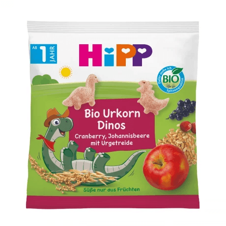 Снеки з журавлиною та чорною смородиною HIPP 30г 82013-01