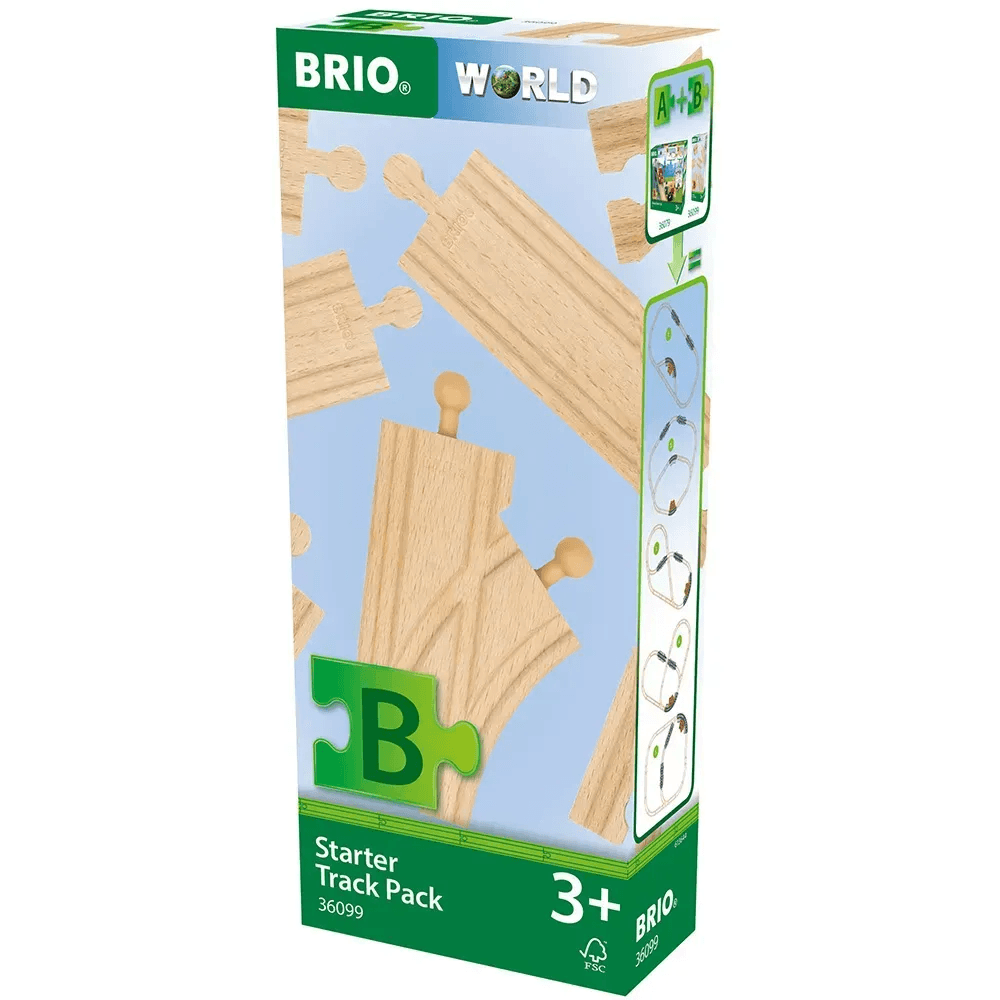 Набір стартових розширень для залізниці BRIO 12 ел. 36099