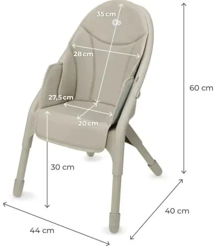 Стільчик для годування Kinderkraft Dinnly KHDINN00BEG0000 Beige фото 9