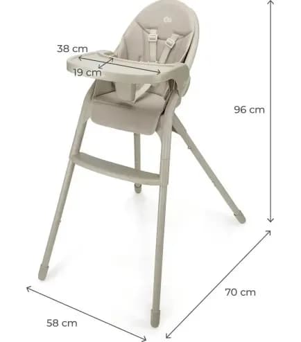 Стільчик для годування Kinderkraft Dinnly KHDINN00BEG0000 Beige фото 12