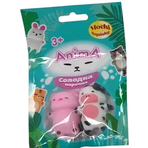 Іграшка-антістрес MonsterGum Mochі Squishy Солодка парочка SK25002 фото 4