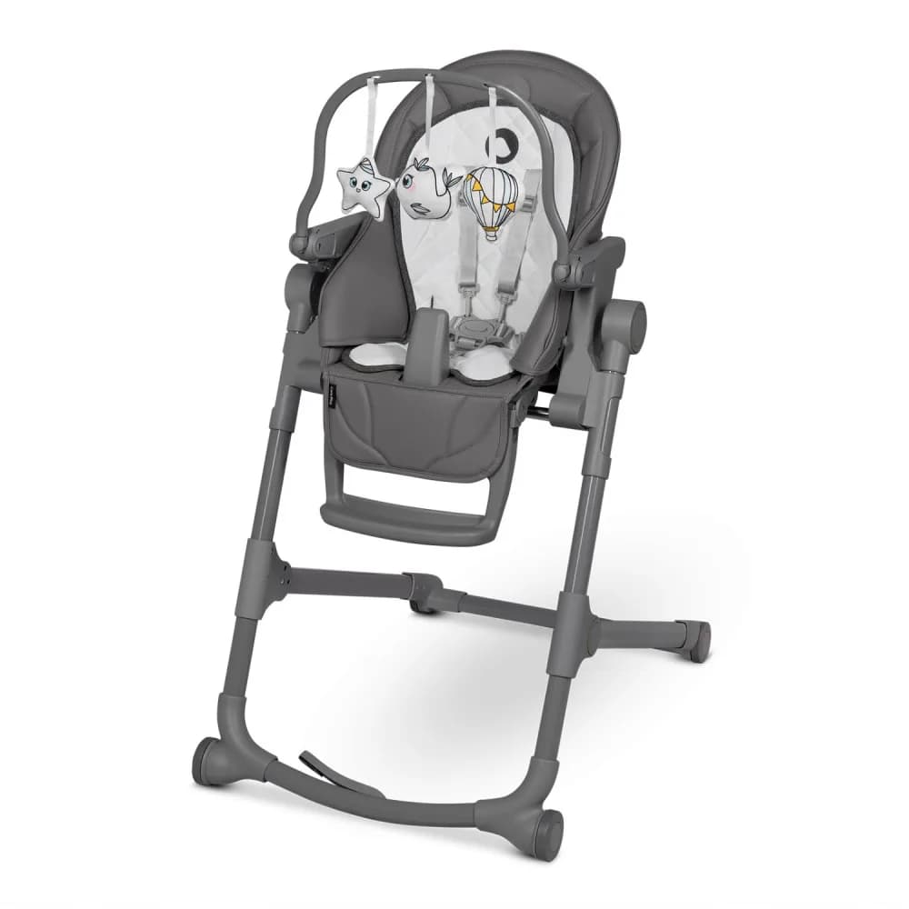 Стільчик для годування 2в1 Lionelo Cora Plus Grey Stone LO-CORA PLUS GREY STONE фото 2
