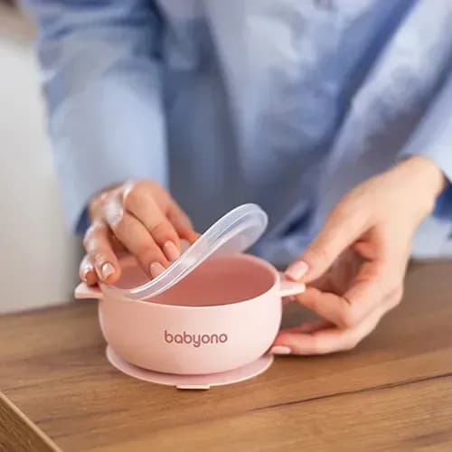 Тарілка на присосці BabyOno 1662/02 фото 6
