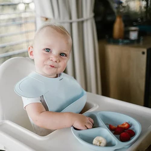 Нагрудник силіконовий BabyOno 1639/01 фото 4