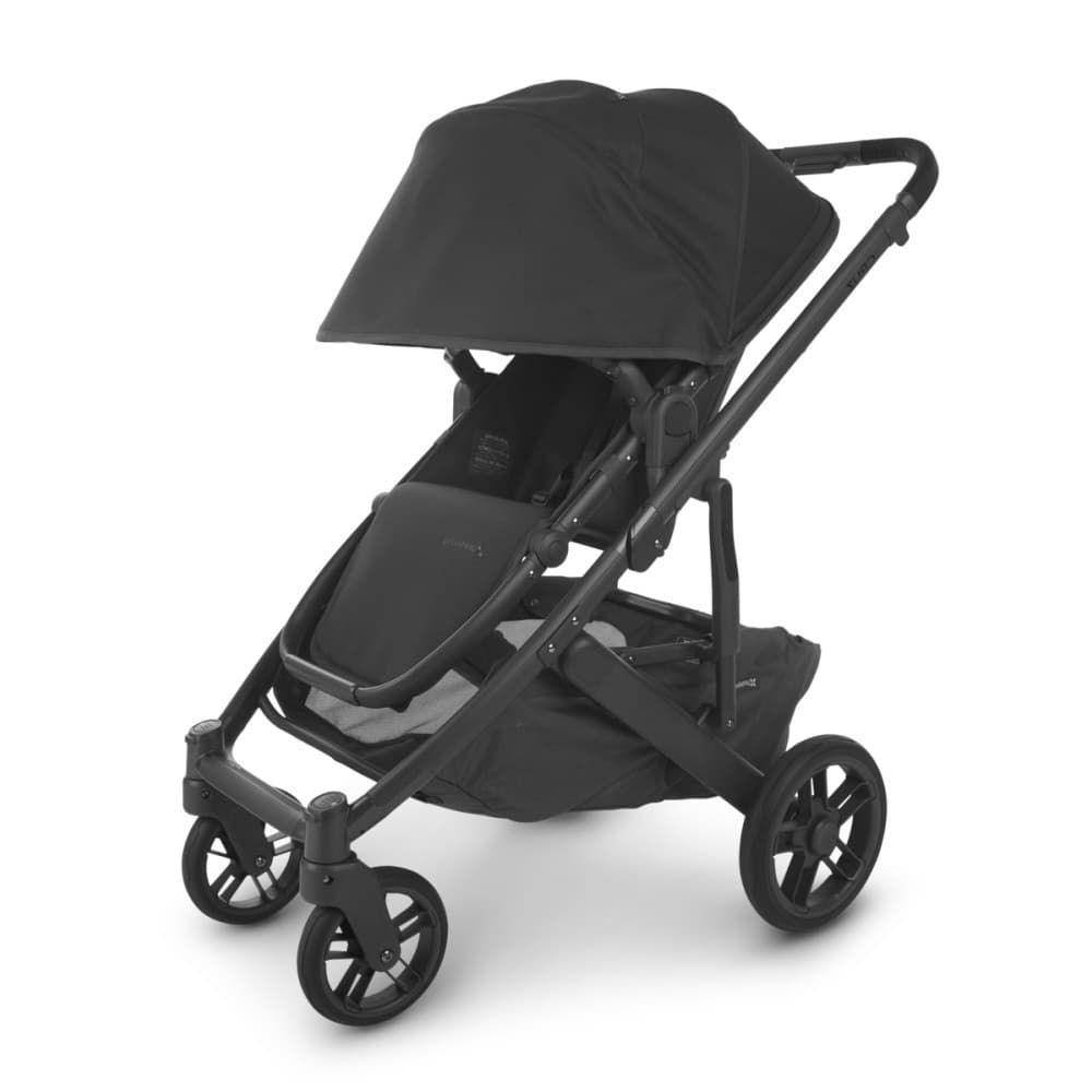 Коляска прогулянкова Uppababy Cruz V2 Jake Charcoal/Carbon frame/Black leather 0420-CRZ-EU- JKE