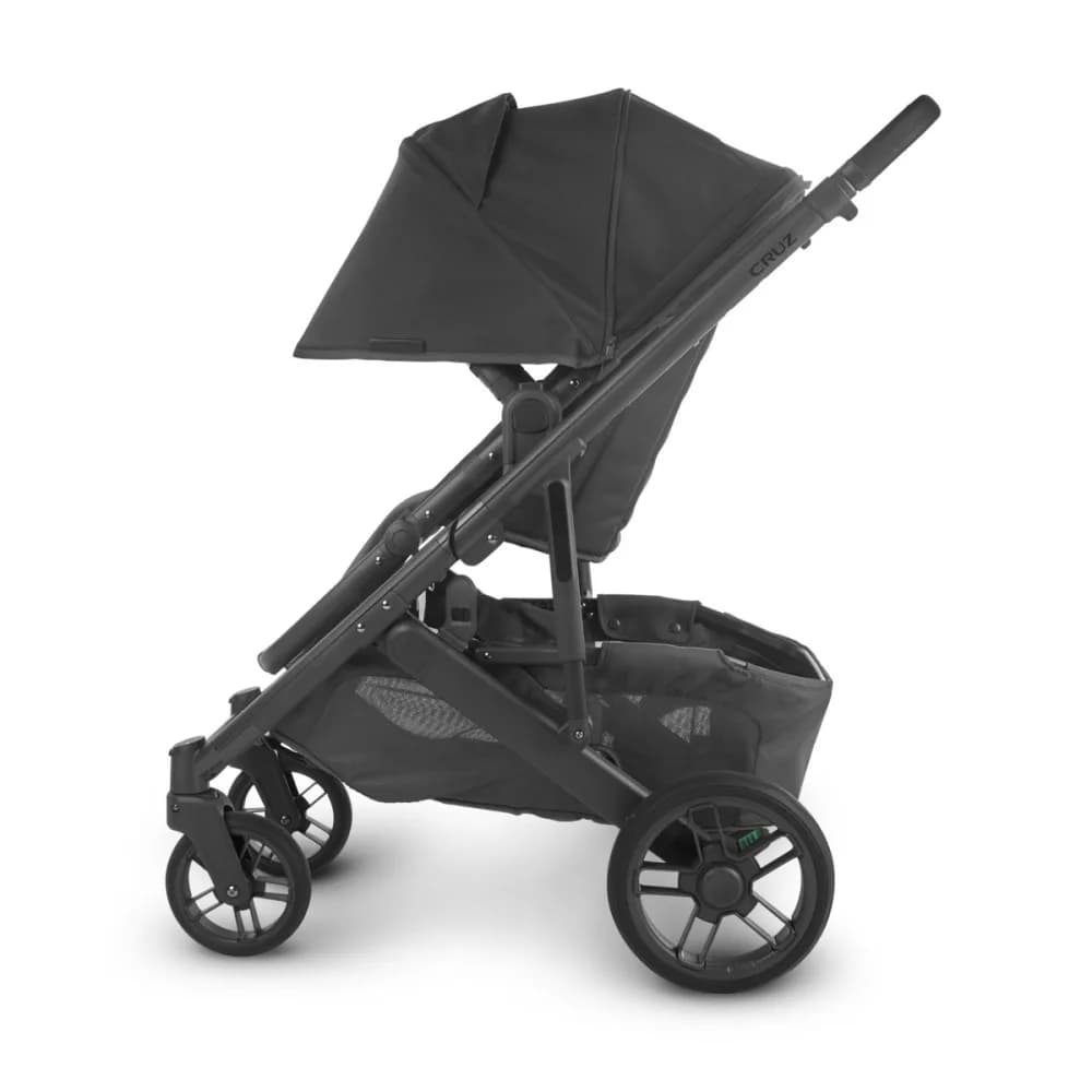 Коляска прогулянкова Uppababy Cruz V2 Jake Charcoal/Carbon frame/Black leather 0420-CRZ-EU- JKE фото 4