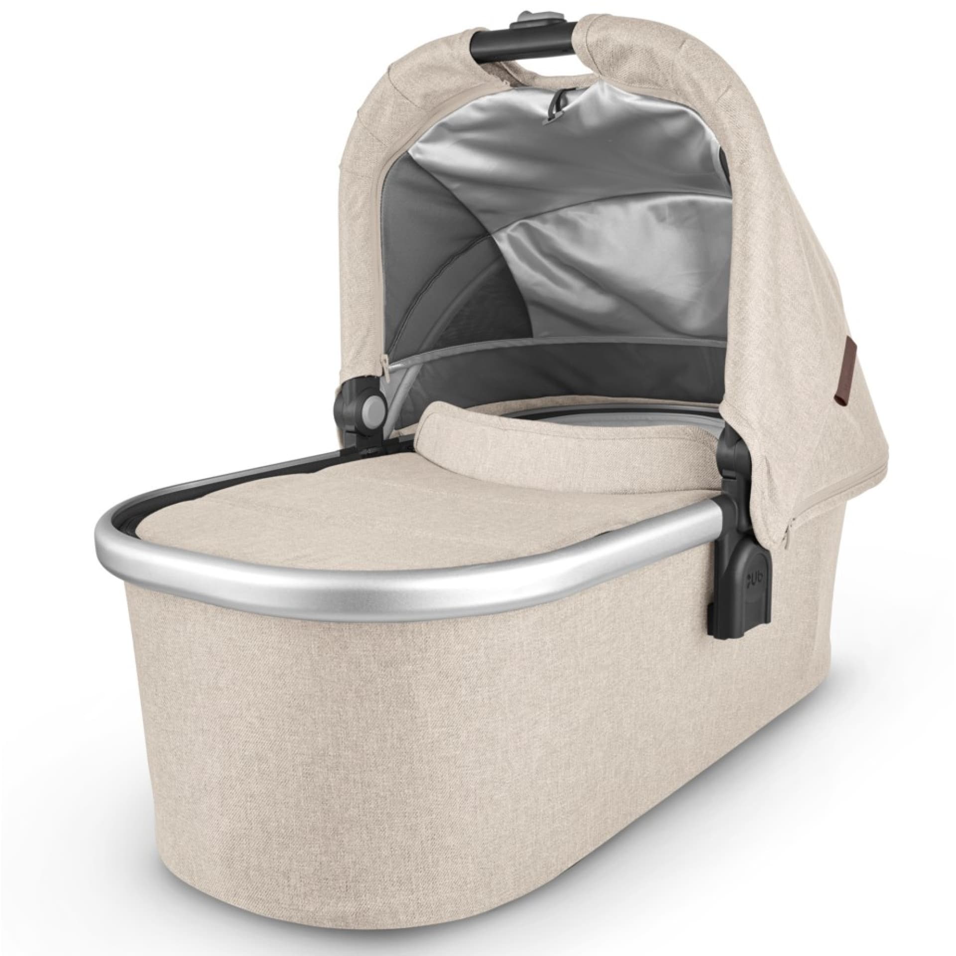 Люлька Uppababy Carrycot Declan Oat Melange Silver Frame 0920-BAS-EU-DCL