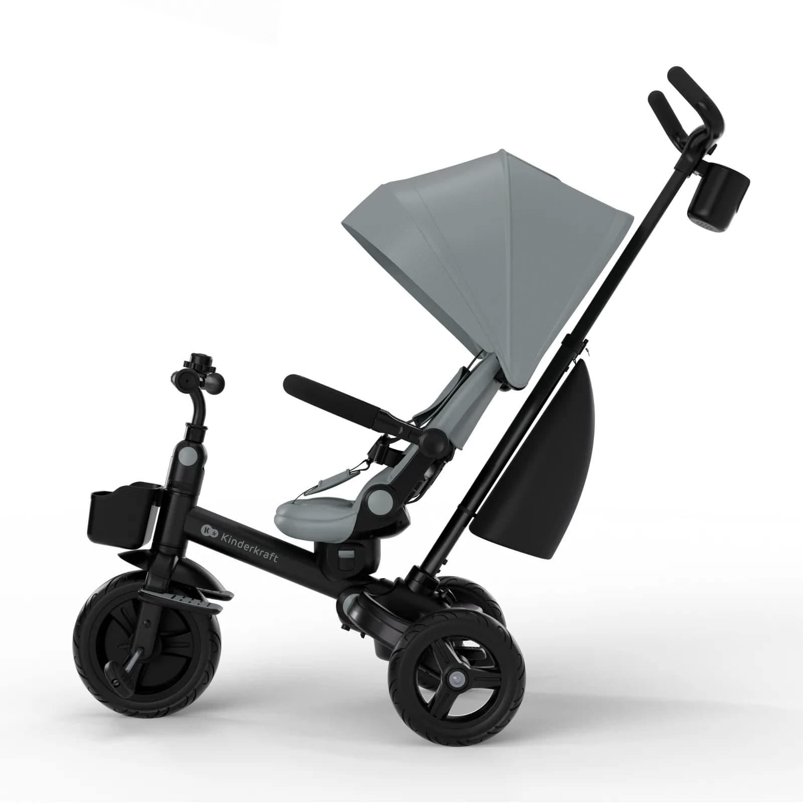Велосипед 3-х колісний Kinderkraft Aveo 2 Plus Grey KRAVEO02GRY0000 фото 2