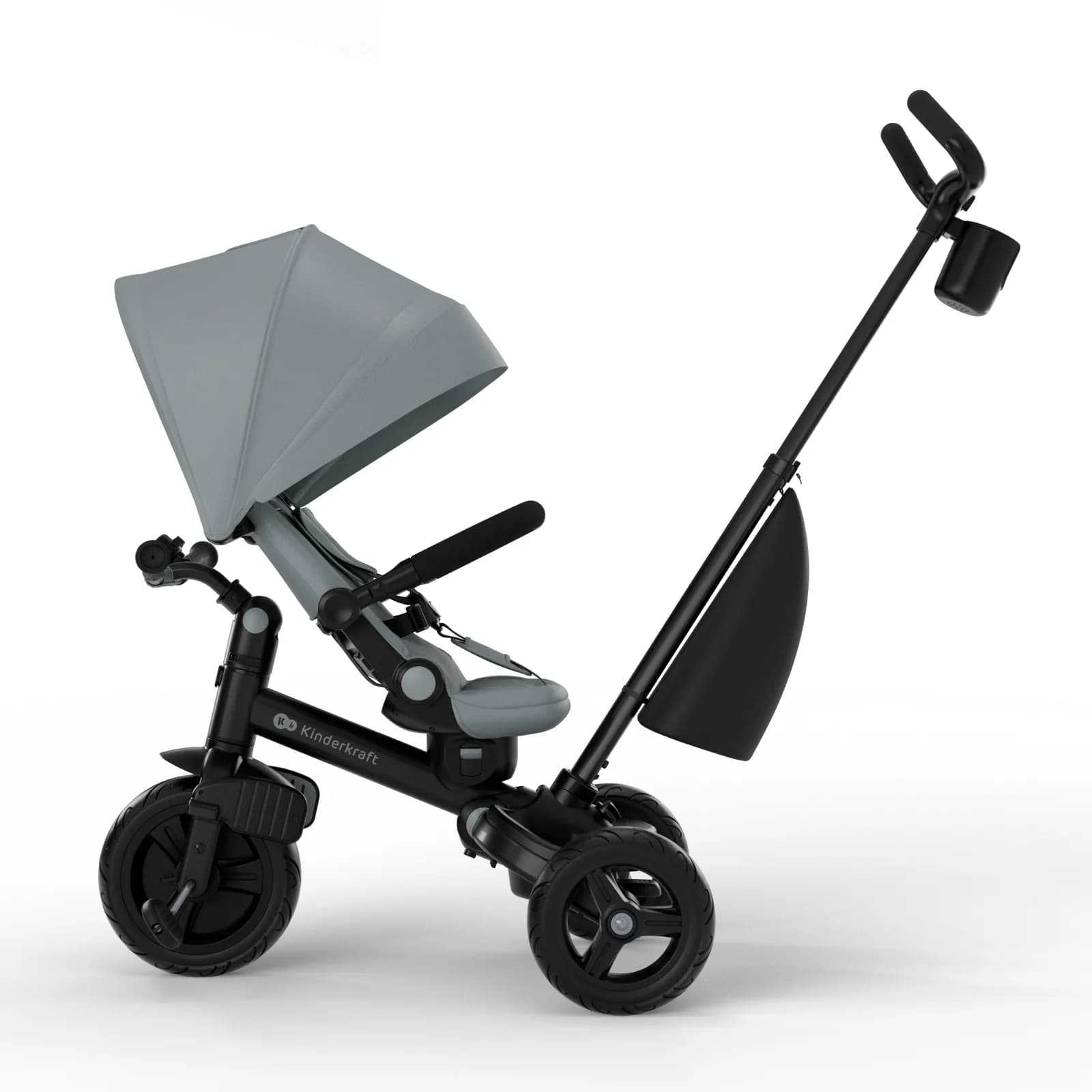 Велосипед 3-х колісний Kinderkraft Aveo 2 Plus Grey KRAVEO02GRY0000 фото 3