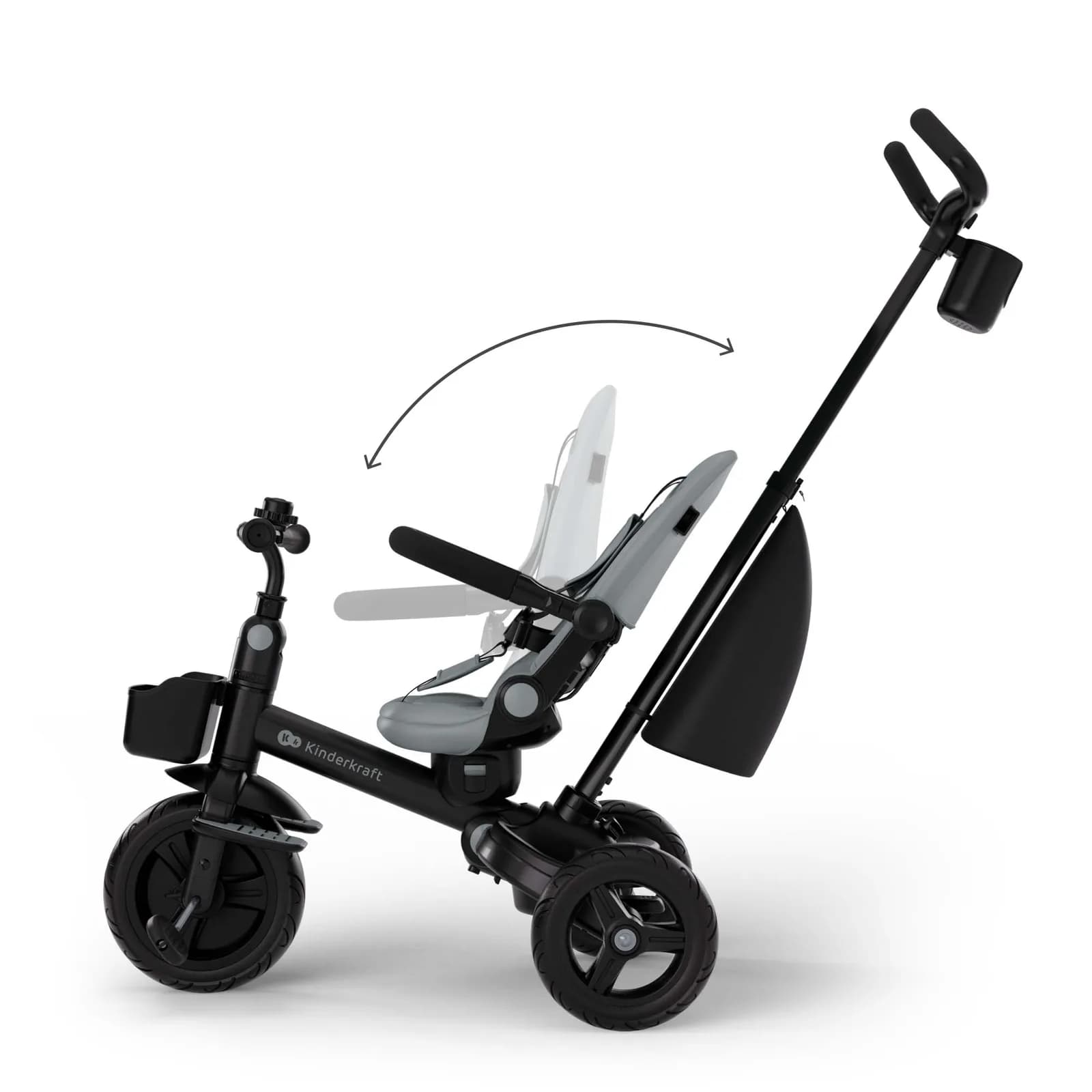 Велосипед 3-х колісний Kinderkraft Aveo 2 Plus Grey KRAVEO02GRY0000 фото 5
