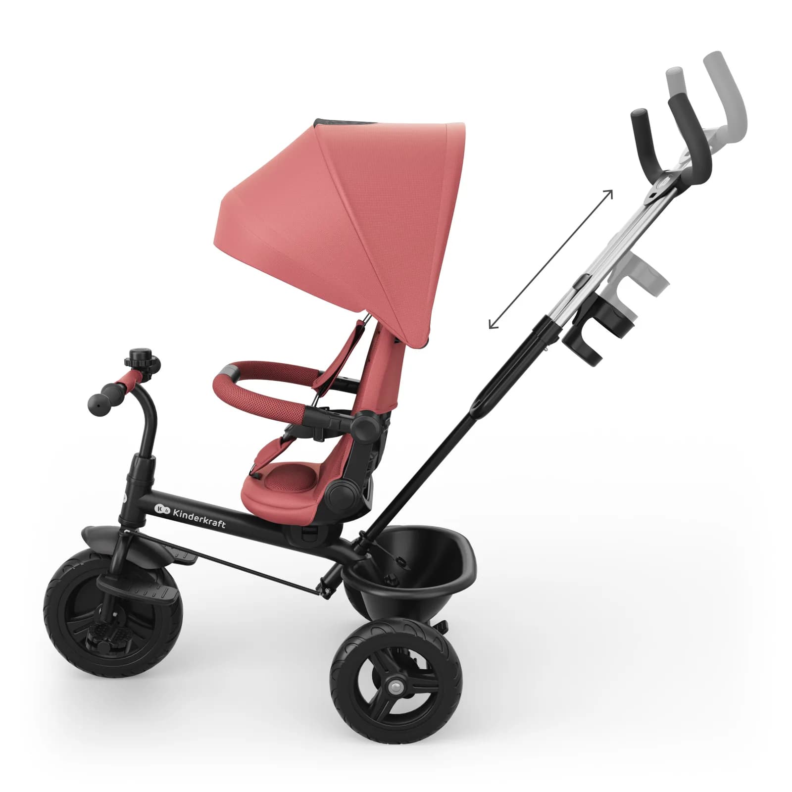 Велосипед 3-х колісний Kinderkraft Aston 2 Plus KRASTO02PNKPL00 Pink фото 5