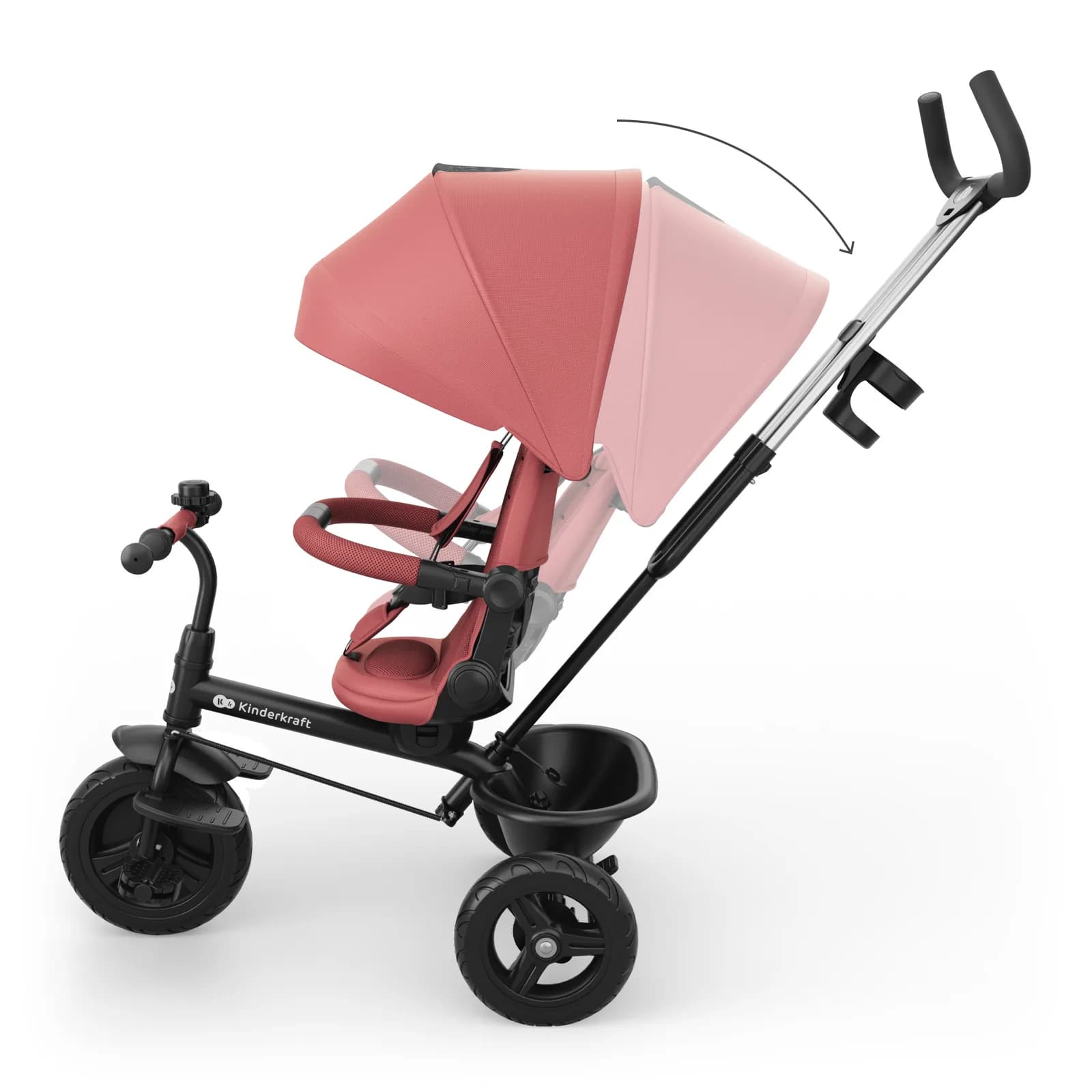 Велосипед 3-х колісний Kinderkraft Aston 2 Plus KRASTO02PNKPL00 Pink фото 6